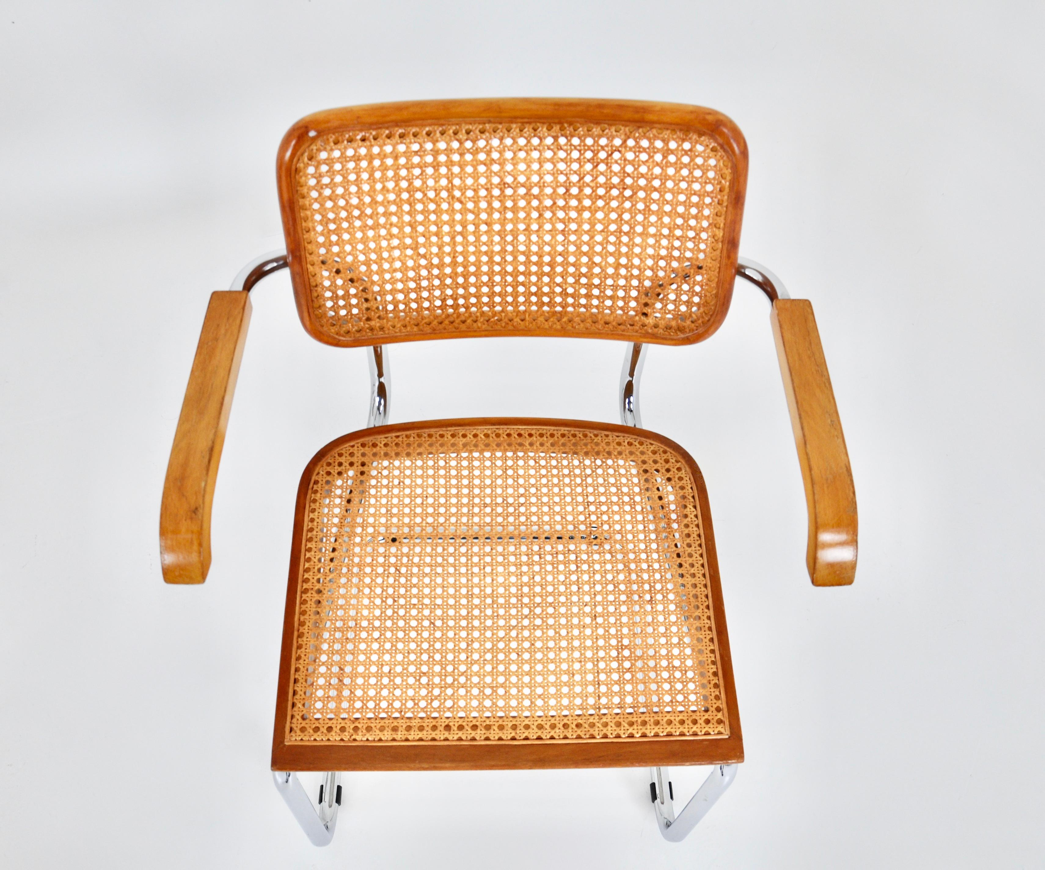 Chaises de salle à manger Style B32 par Marcel Breuer Set of 4 1