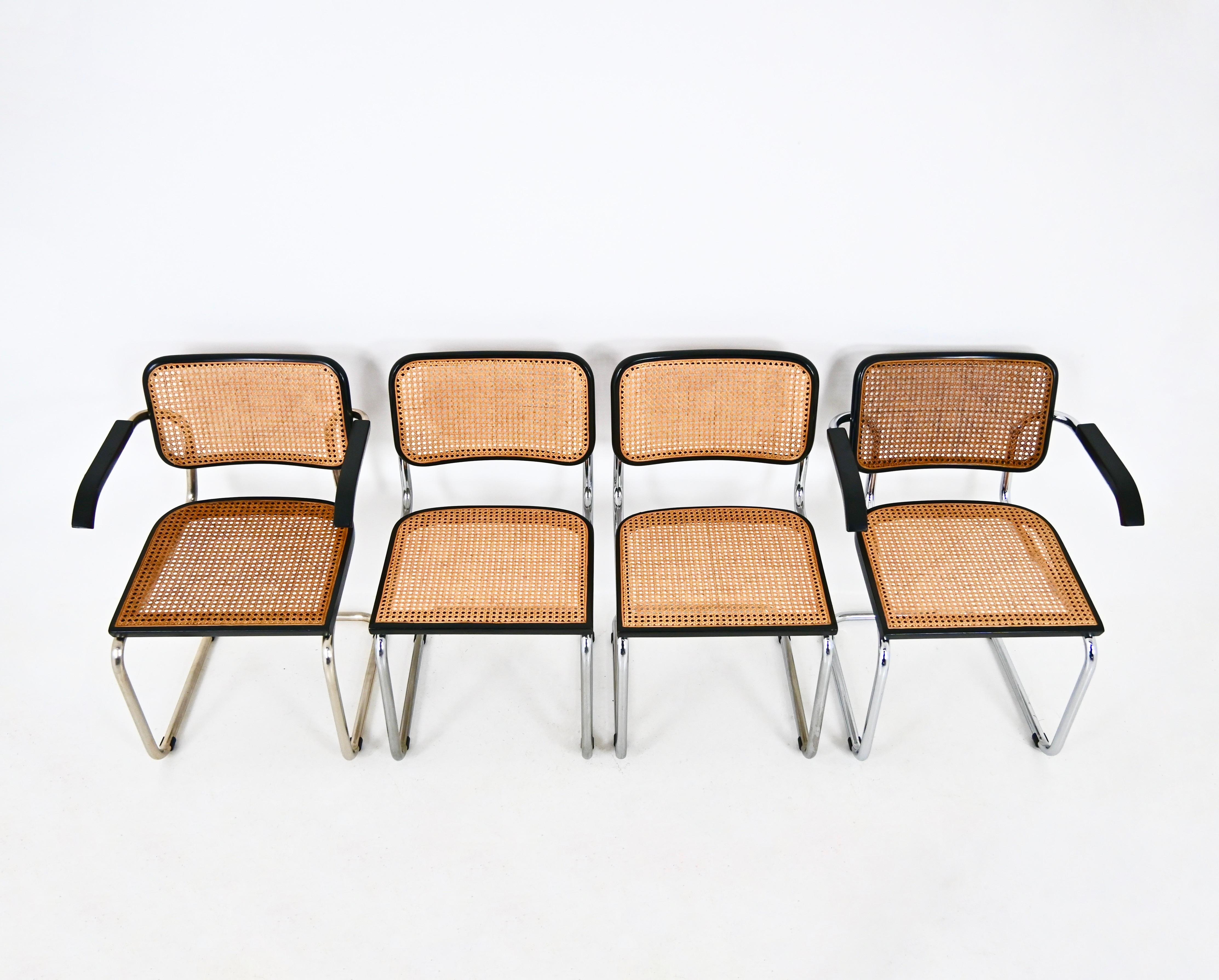 Dining Chairs Style B32 by Marcel Breuer Set of 4 1