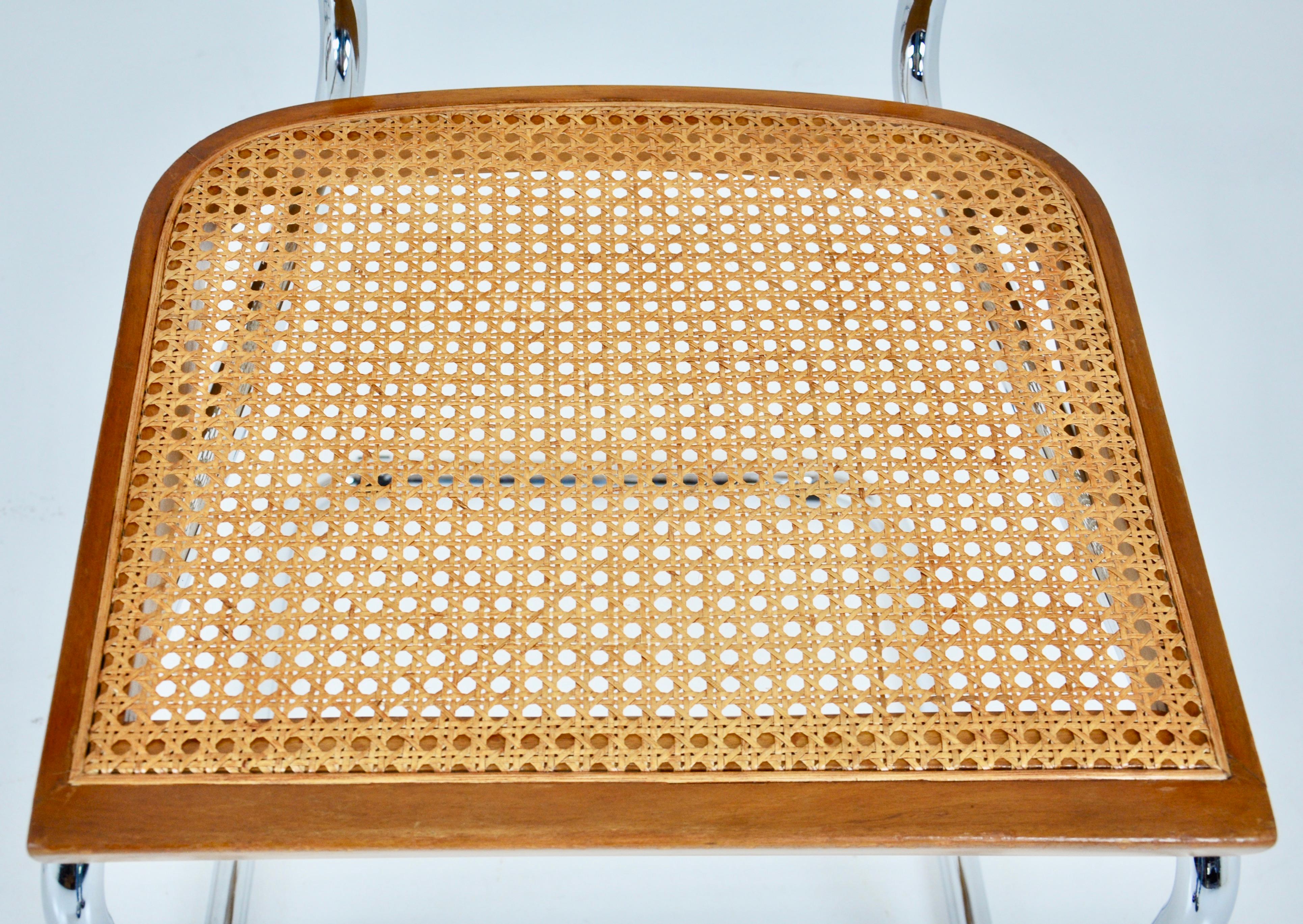 Chaises de salle à manger Style B32 par Marcel Breuer Set of 4 2
