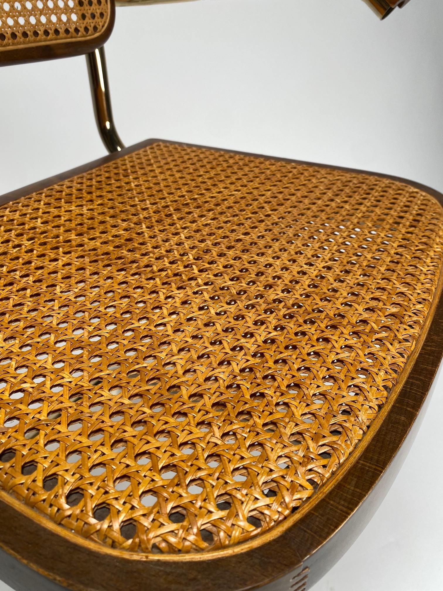 Sillas de comedor Estilo B32 de Marcel Breuer, Lote de 4 en venta 2
