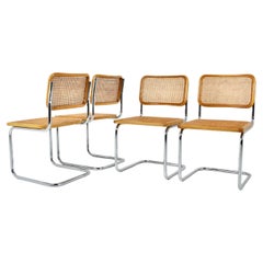 Dining Chairs style B32 by Marcel Breuer Set of 4
