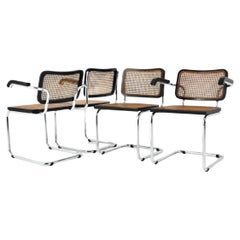 Vintage Dining Chairs Style B32 by Marcel Breuer Set of 4