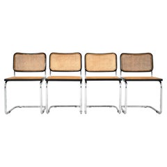 Dining Chairs Style B32 by Marcel Breuer, Set of 4