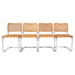 Dining Chairs Style B32 by Marcel Breuer, Set of 4