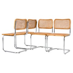 Dining Chairs Style B32 by Marcel Breuer, Set of 4