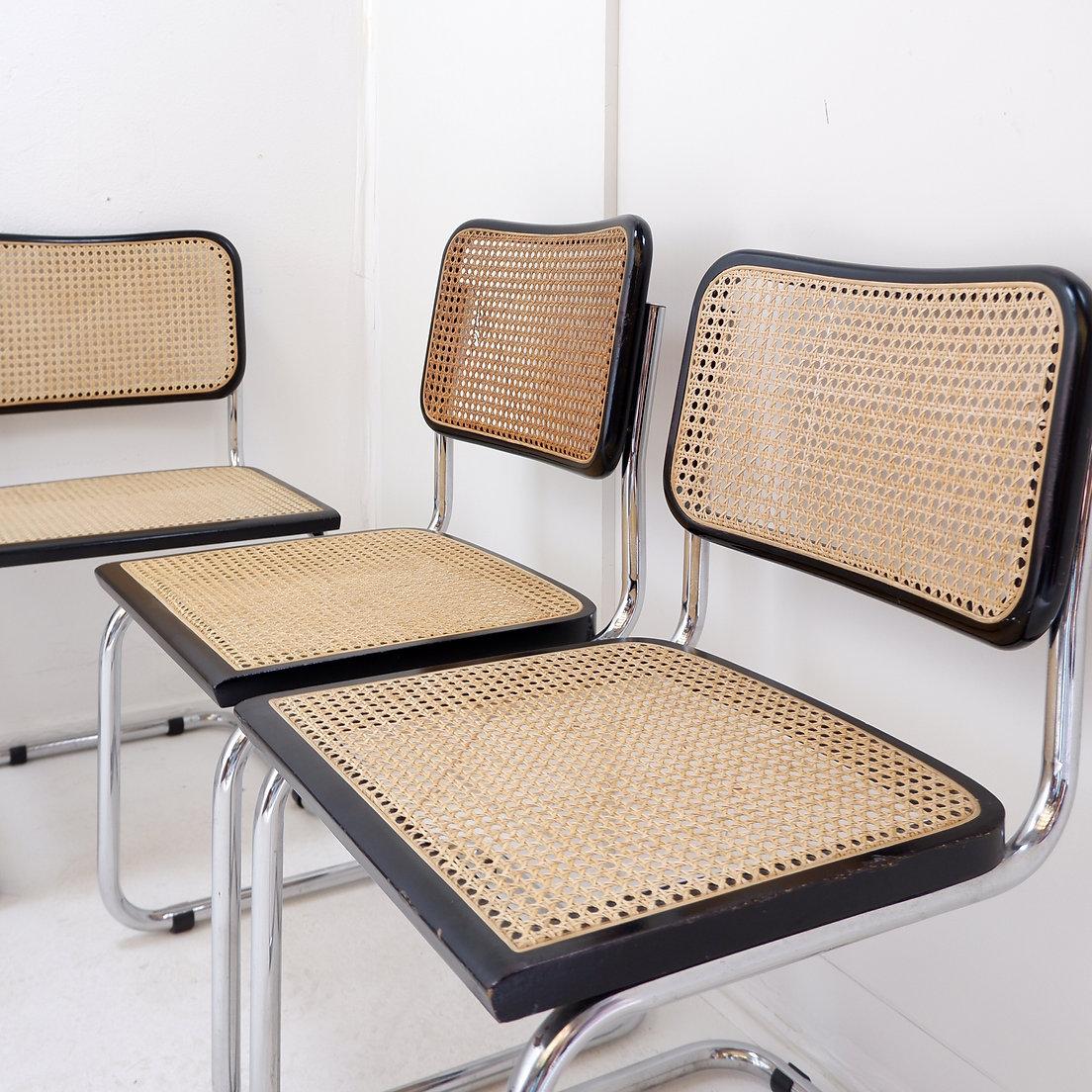 Dining Chairs Style B32 By Marcel Breuer, set of 5+1 - Italy (20. Jahrhundert) im Angebot
