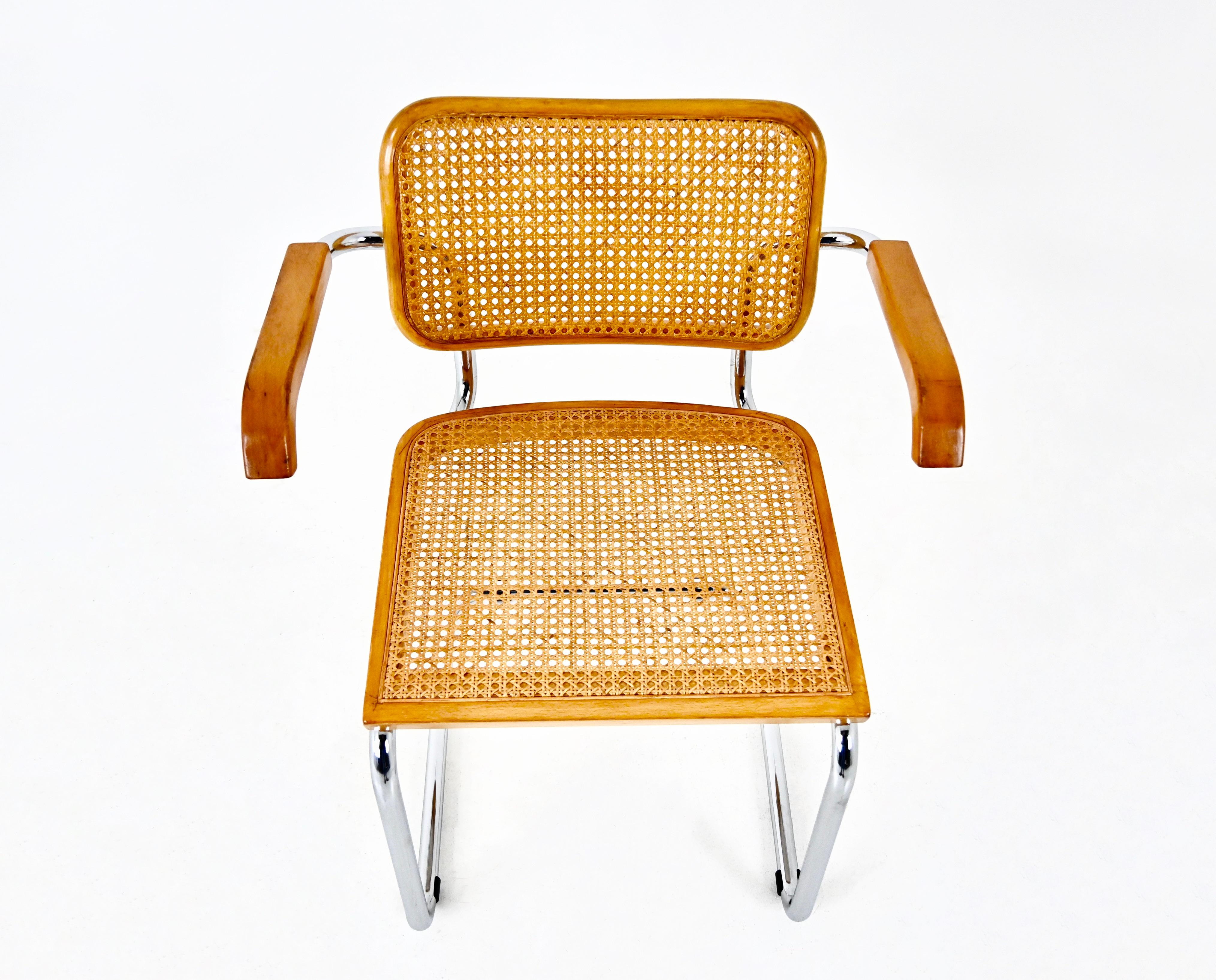 Dining Chairs Style B32 by Marcel Breuer, Set of 6 3