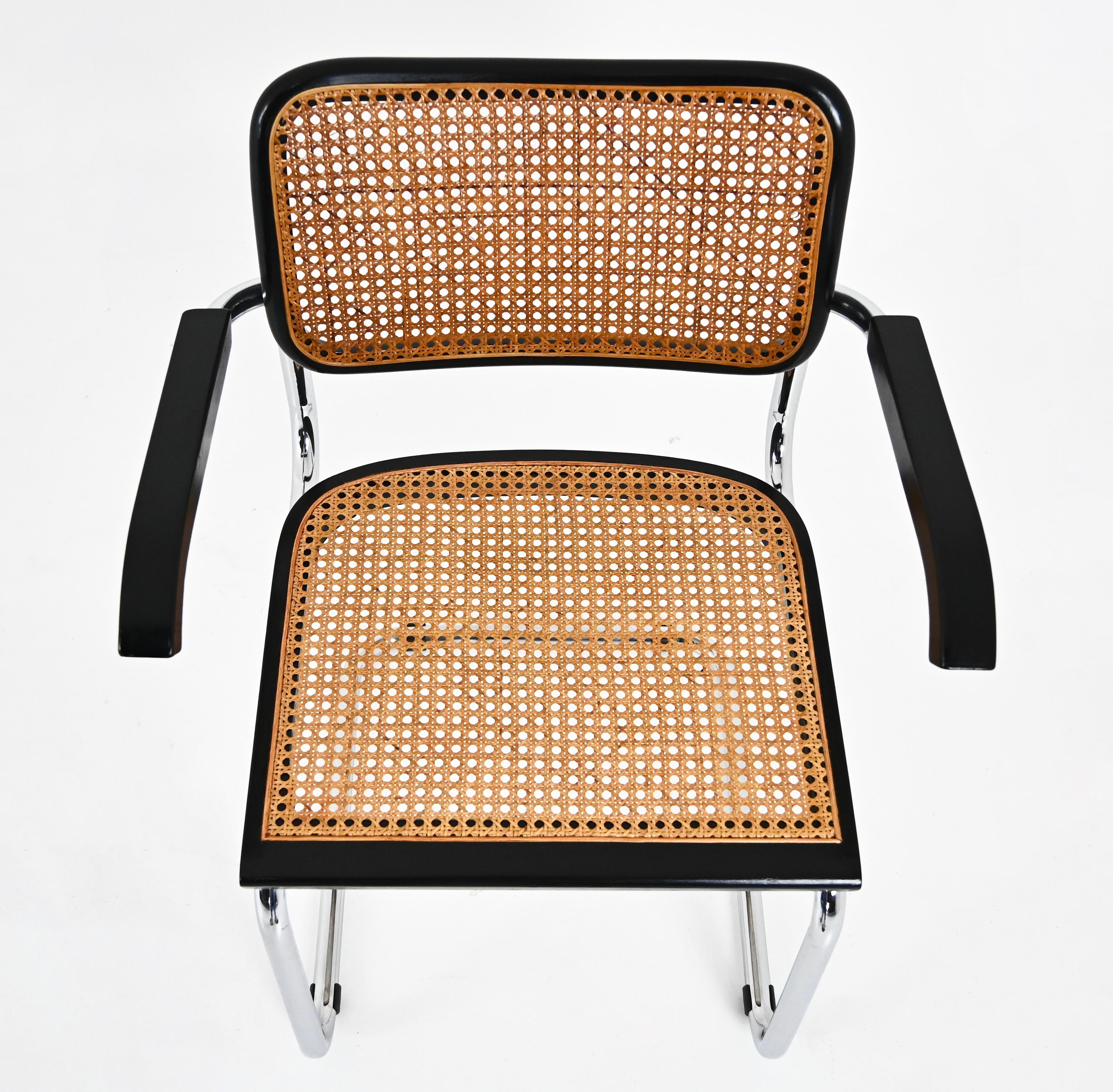 Dining Chairs Style B32 by Marcel Breuer Set of 6 For Sale 3