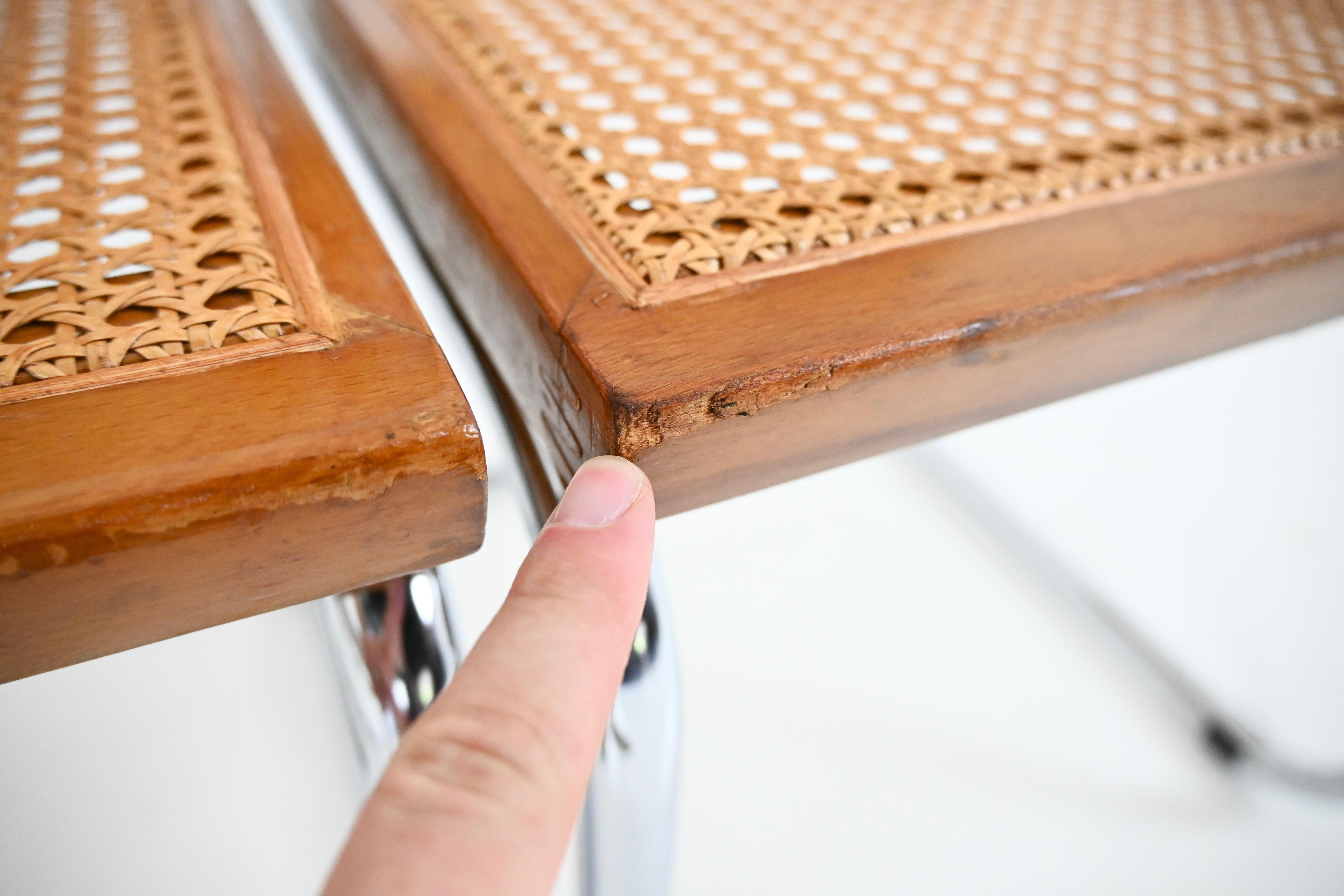 Sillas de comedor Estilo B32 de Marcel Breuer, lote de 6 en venta 4