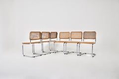 Dining Chairs Style B32 by Marcel Breuer Set of 6