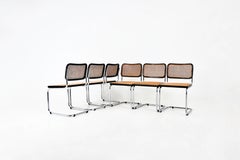Dining Chairs Style B32 by Marcel Breuer, set of 6