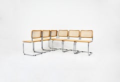 Dining Chairs Style B32 by Marcel Breuer, Set of 6