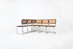 Dining Chairs Style B32 by Marcel Breuer, Set of 6