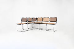 Dining Chairs Style B32 by Marcel Breuer, Set of 6