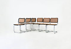 Dining Chairs Style B32 by Marcel Breuer, Set of 6