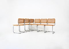 Dining Chairs Style B32 by Marcel Breuer, Set of 6