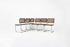 Dining Chairs Style B32 by Marcel Breuer, Set of 6