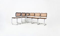 Dining Chairs Style B32 by Marcel Breuer, Set of 6
