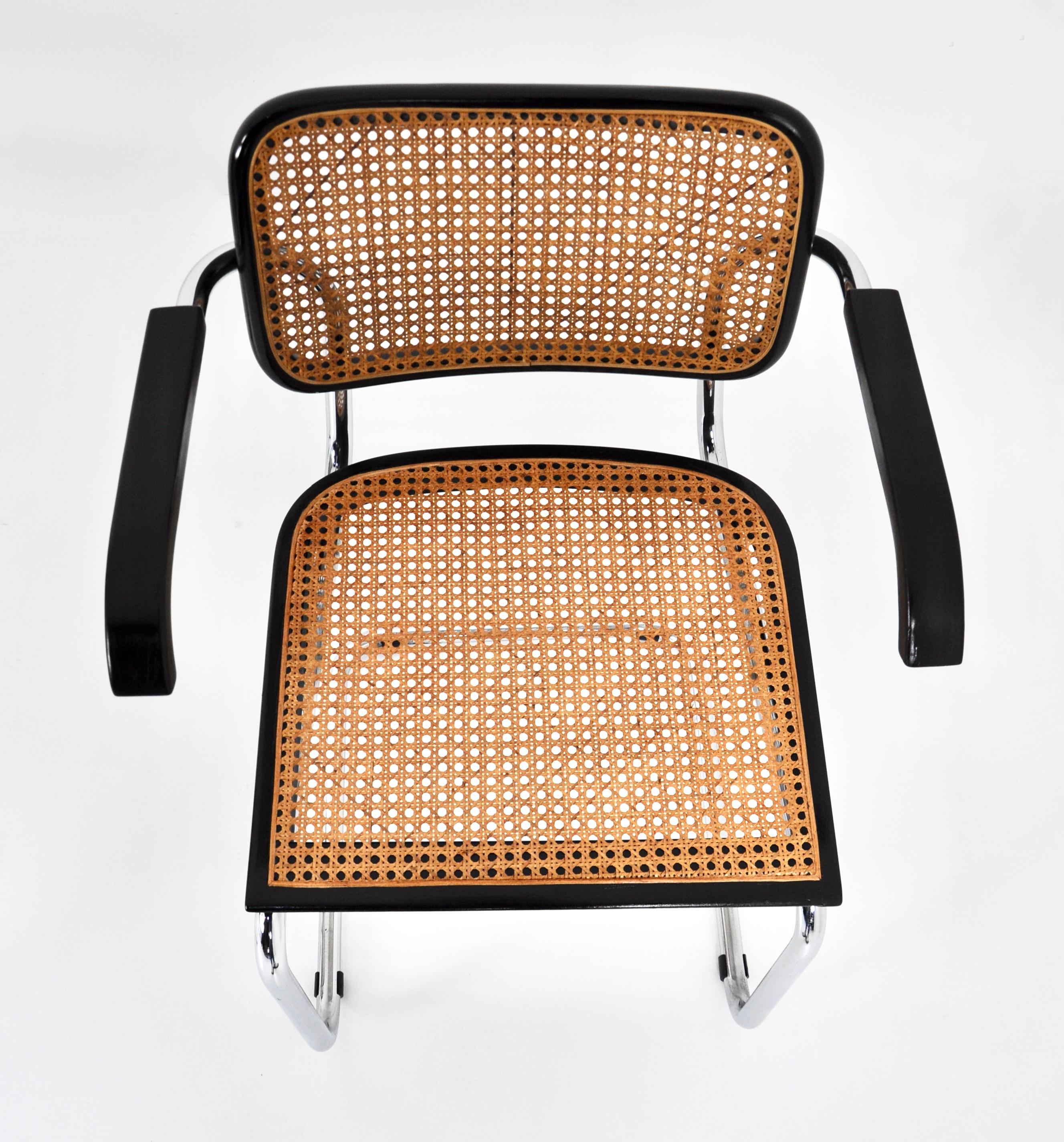 Chaises de salle à manger style B32 par Marcel Breuer, lot de 6 1