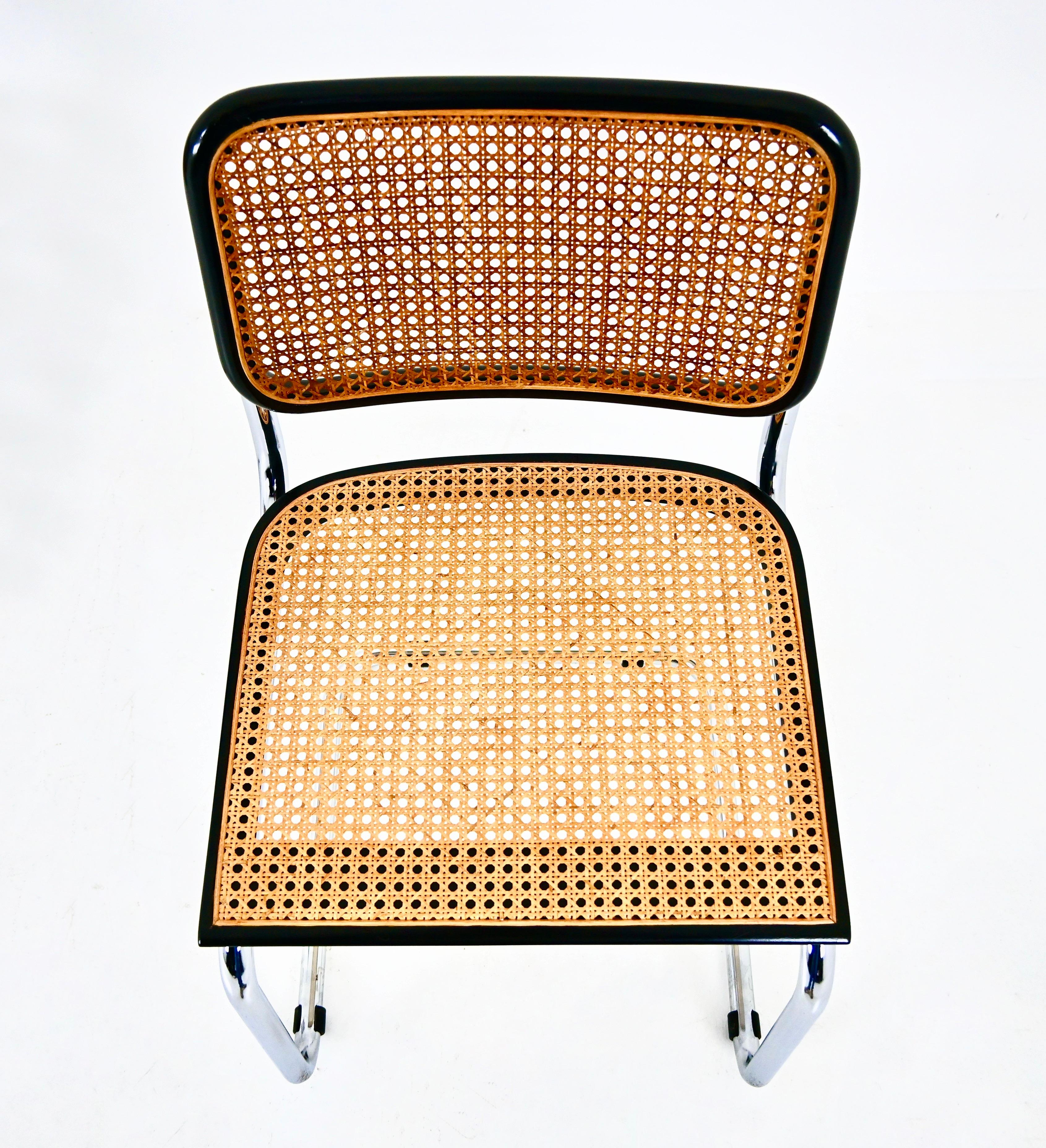 Sedie da pranzo stile B32 di Marcel Breuer, set di 6 pezzi 1