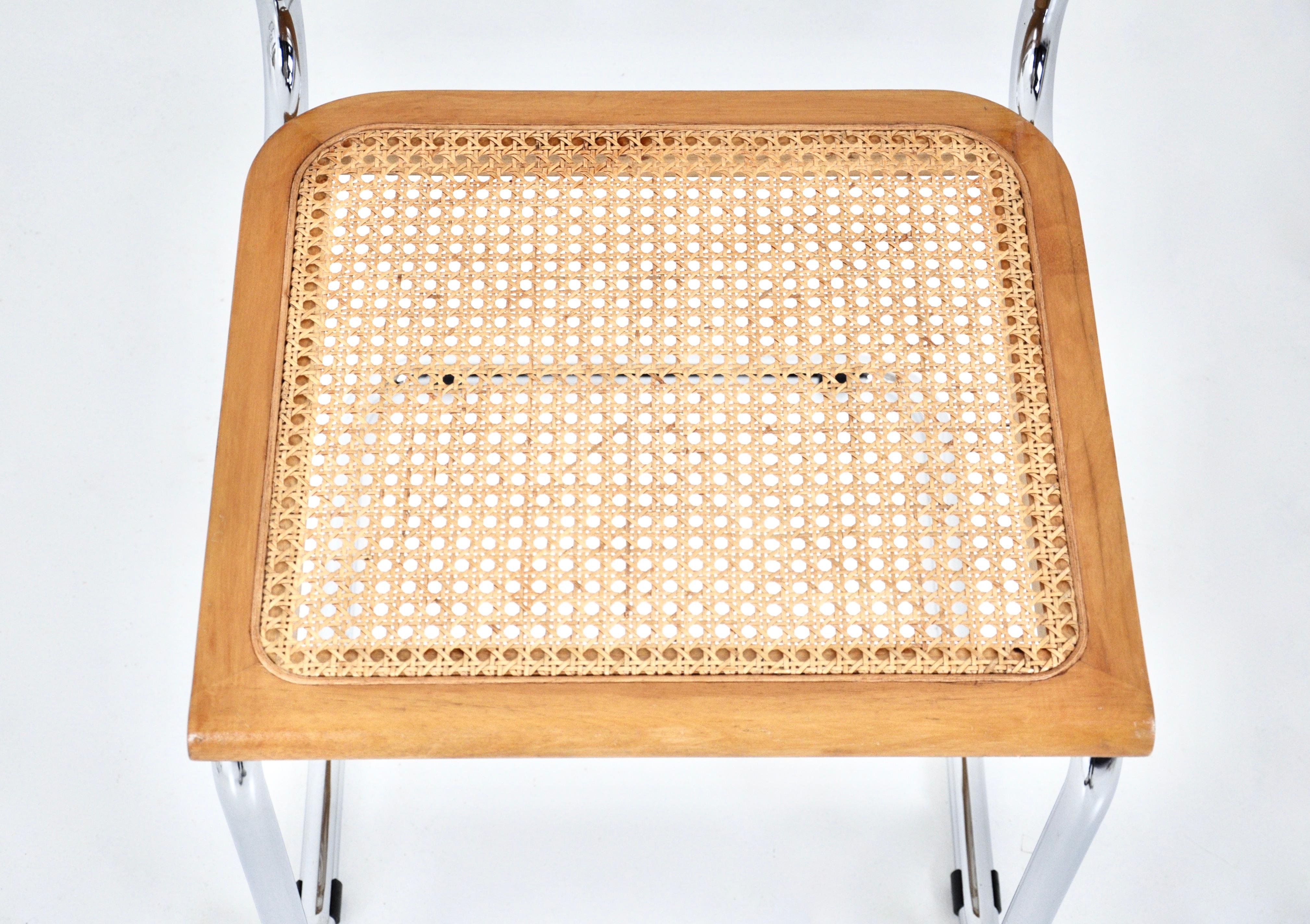 Chaises de salle à manger style B32 de Marcel Breuer, lot de 6 1