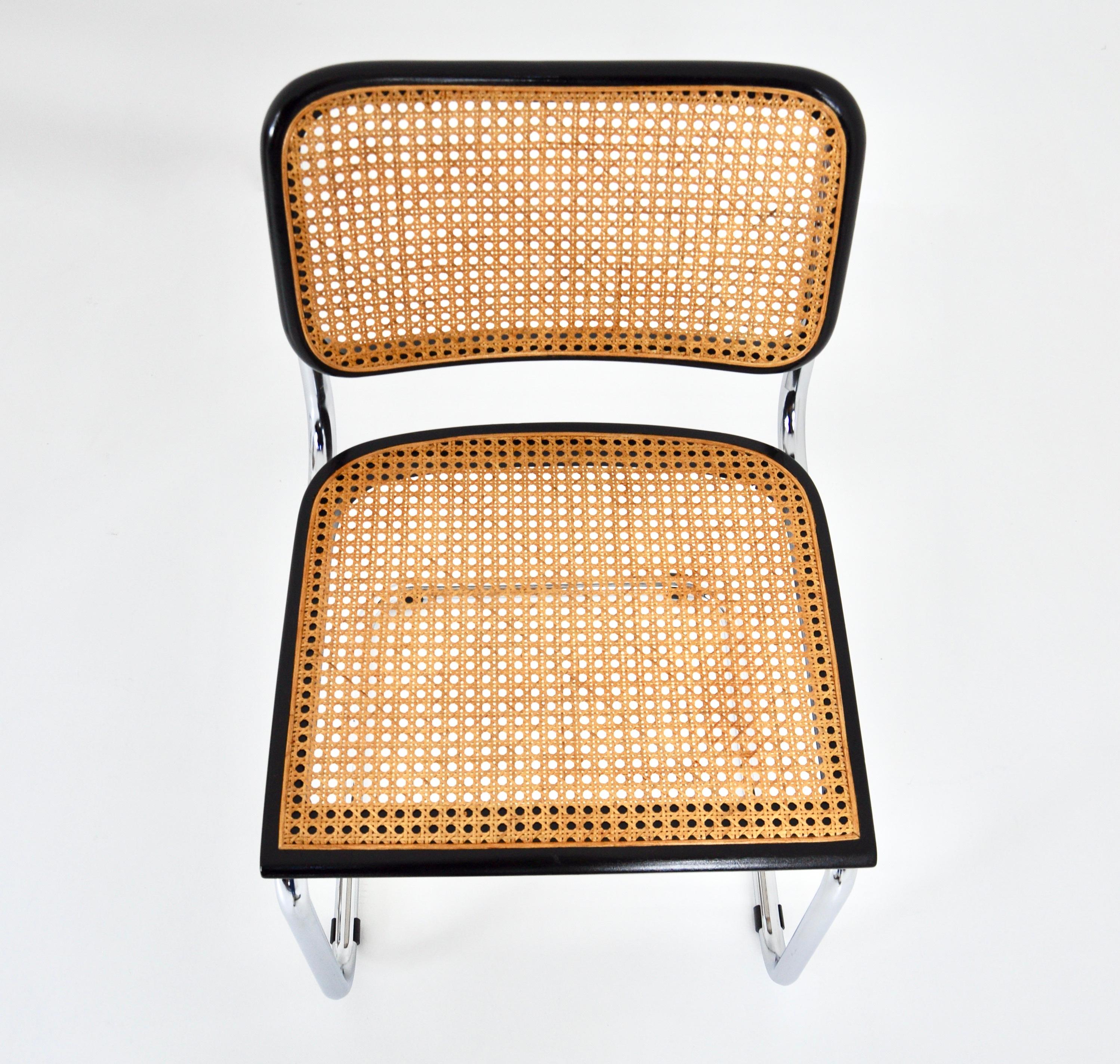 Chaises de salle à manger style B32 par Marcel Breuer, lot de 6 2