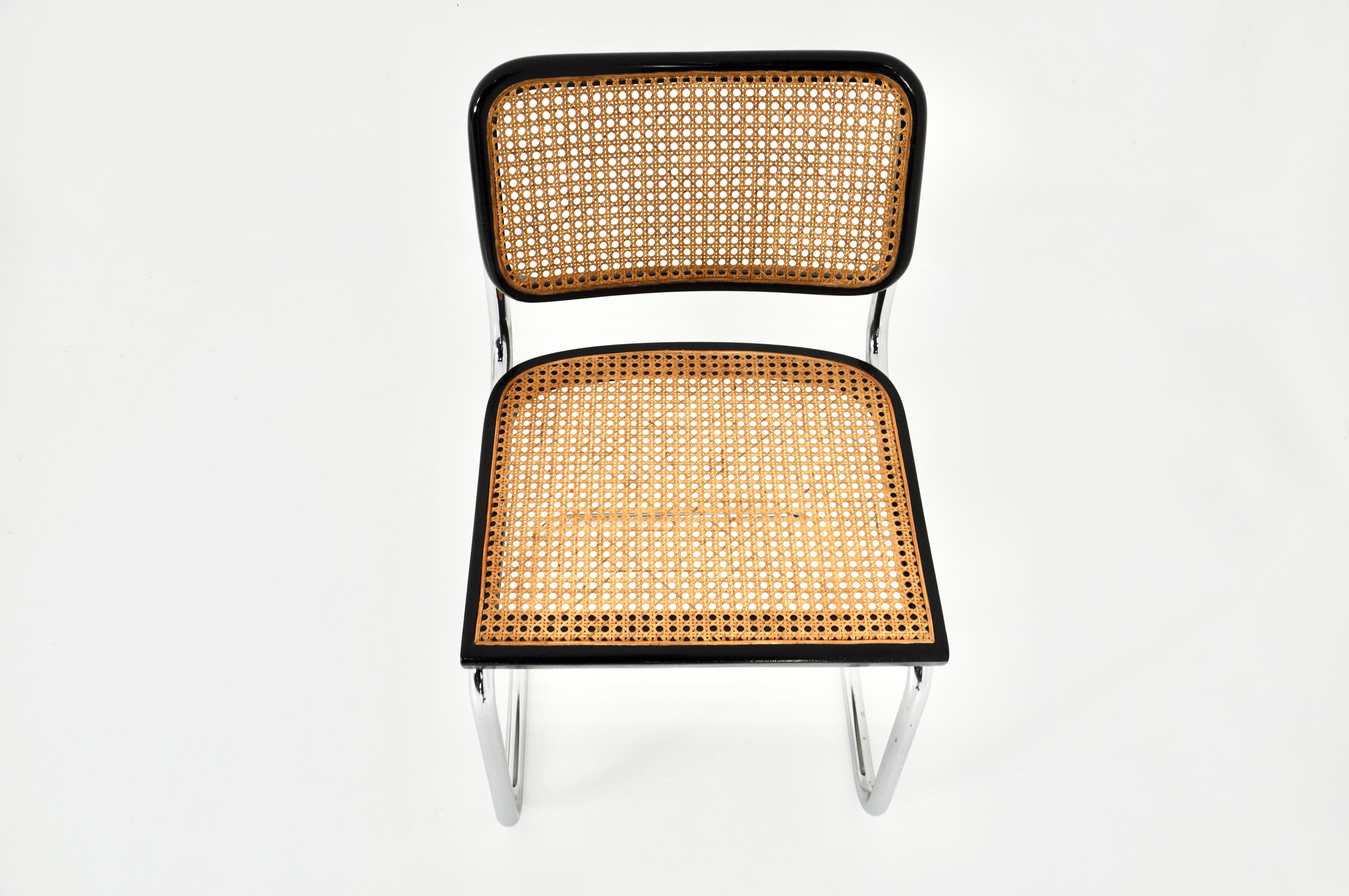 Chaises de salle à manger style B32 de Marcel Breuer, lot de 6 en vente 2