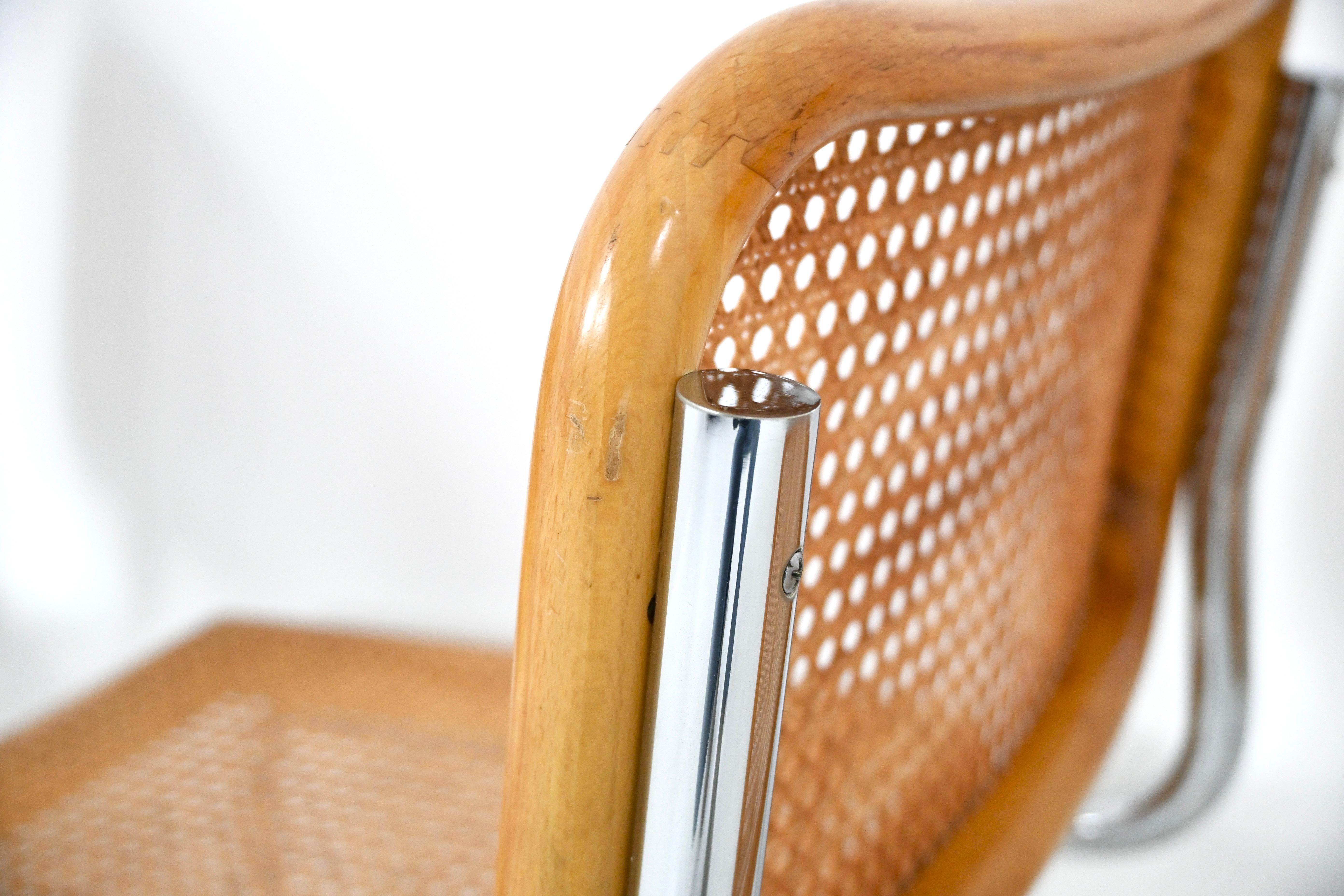 Dining Chairs Style B32 by Marcel Breuer, Set of 6 2