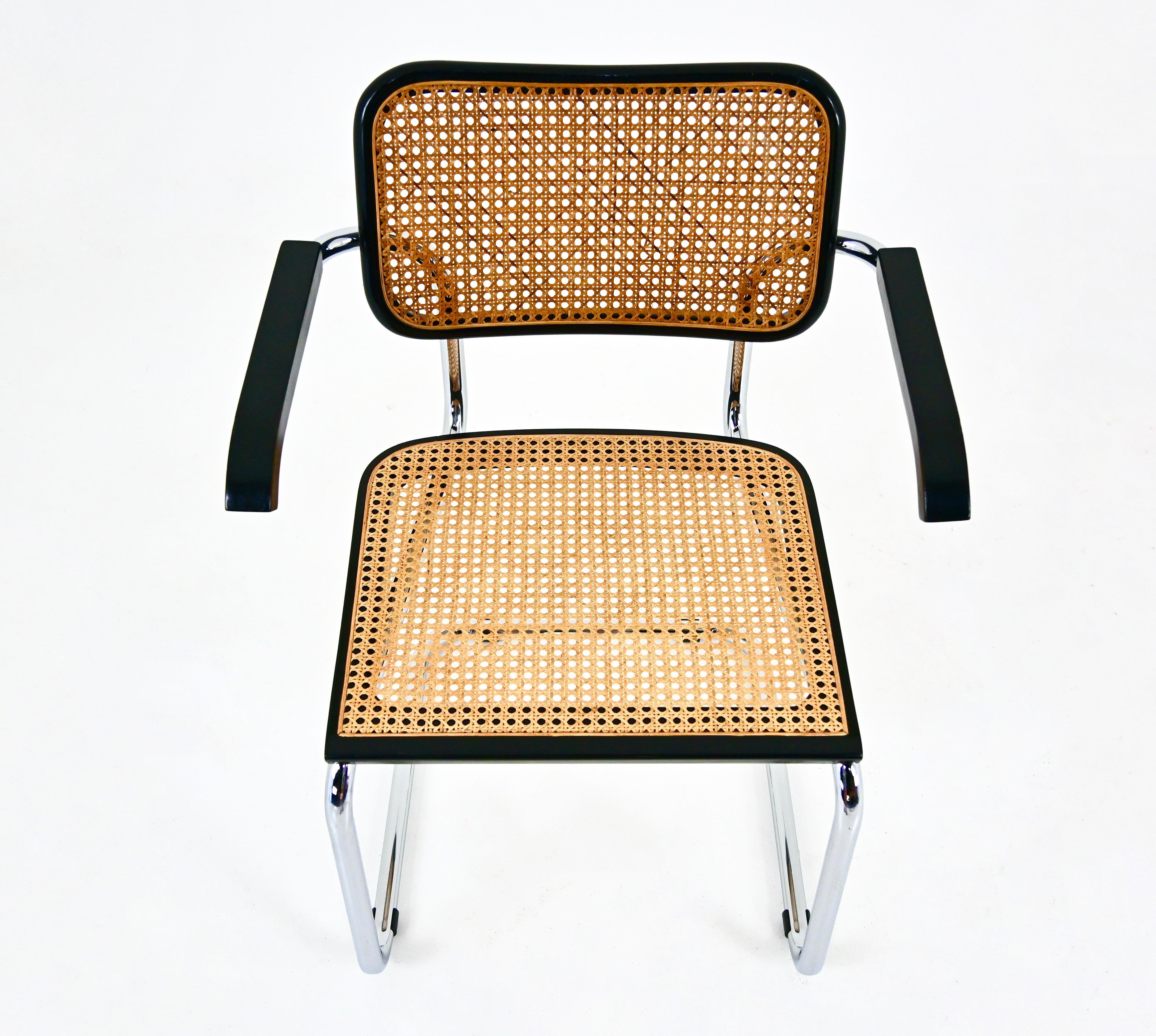 Dining Chairs Style B32 by Marcel Breuer Set of 6 For Sale 2