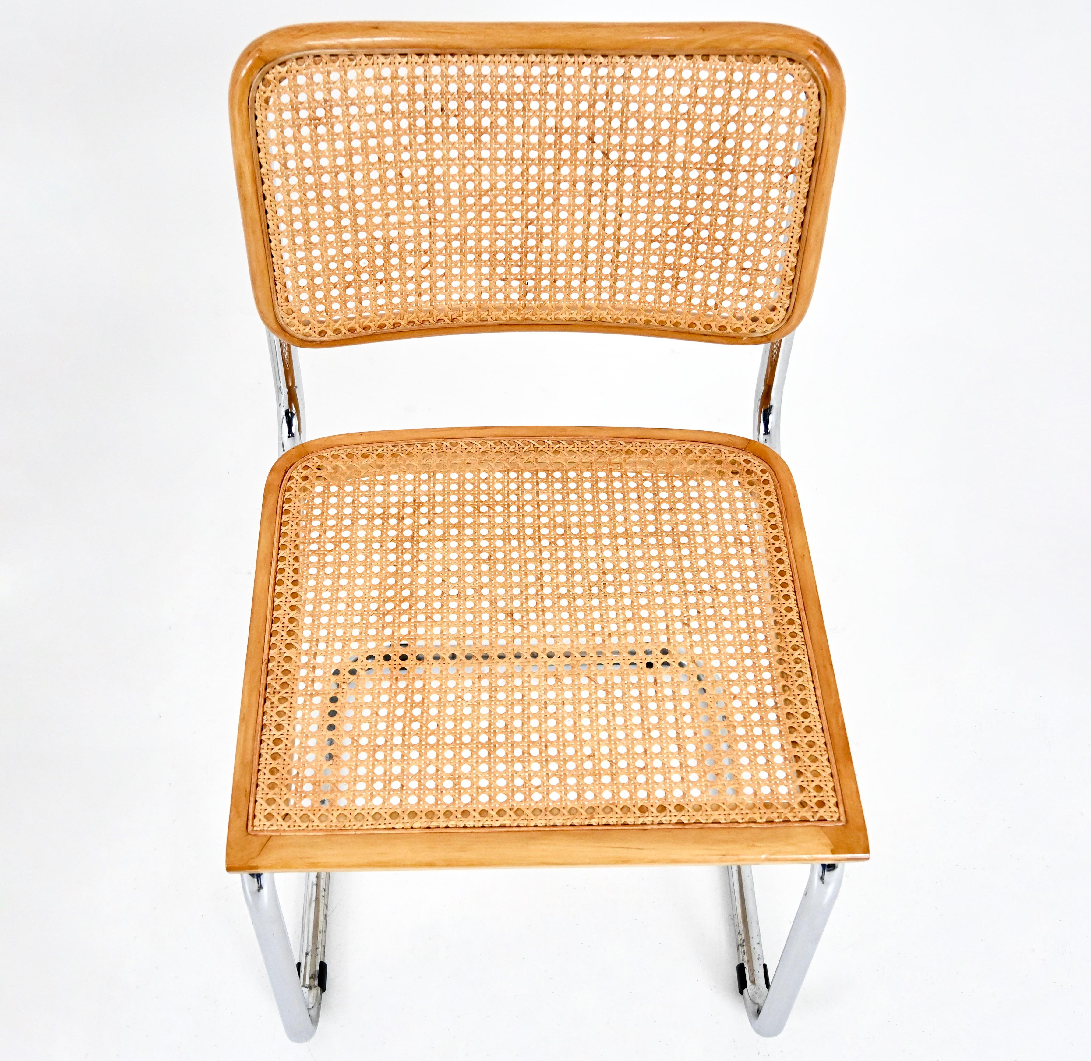 Sillas de comedor Estilo B32 de Marcel Breuer, Lote de 6 en venta 2
