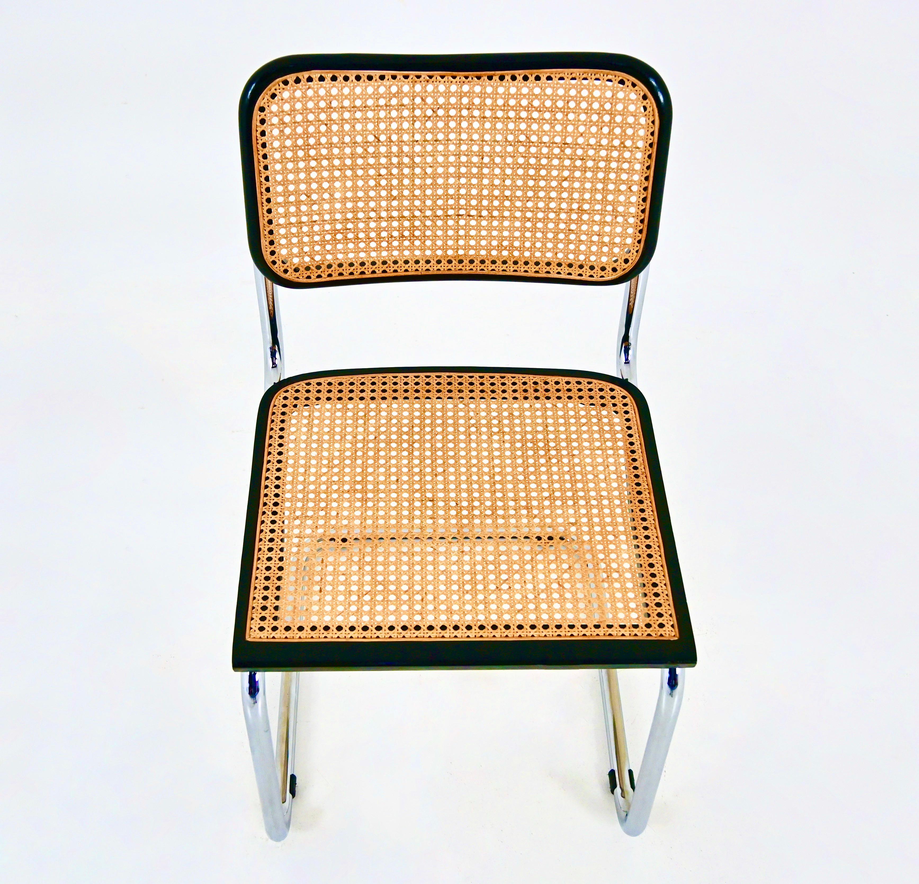 Dining Chairs Style B32 by Marcel Breuer, Set of 6 For Sale 2