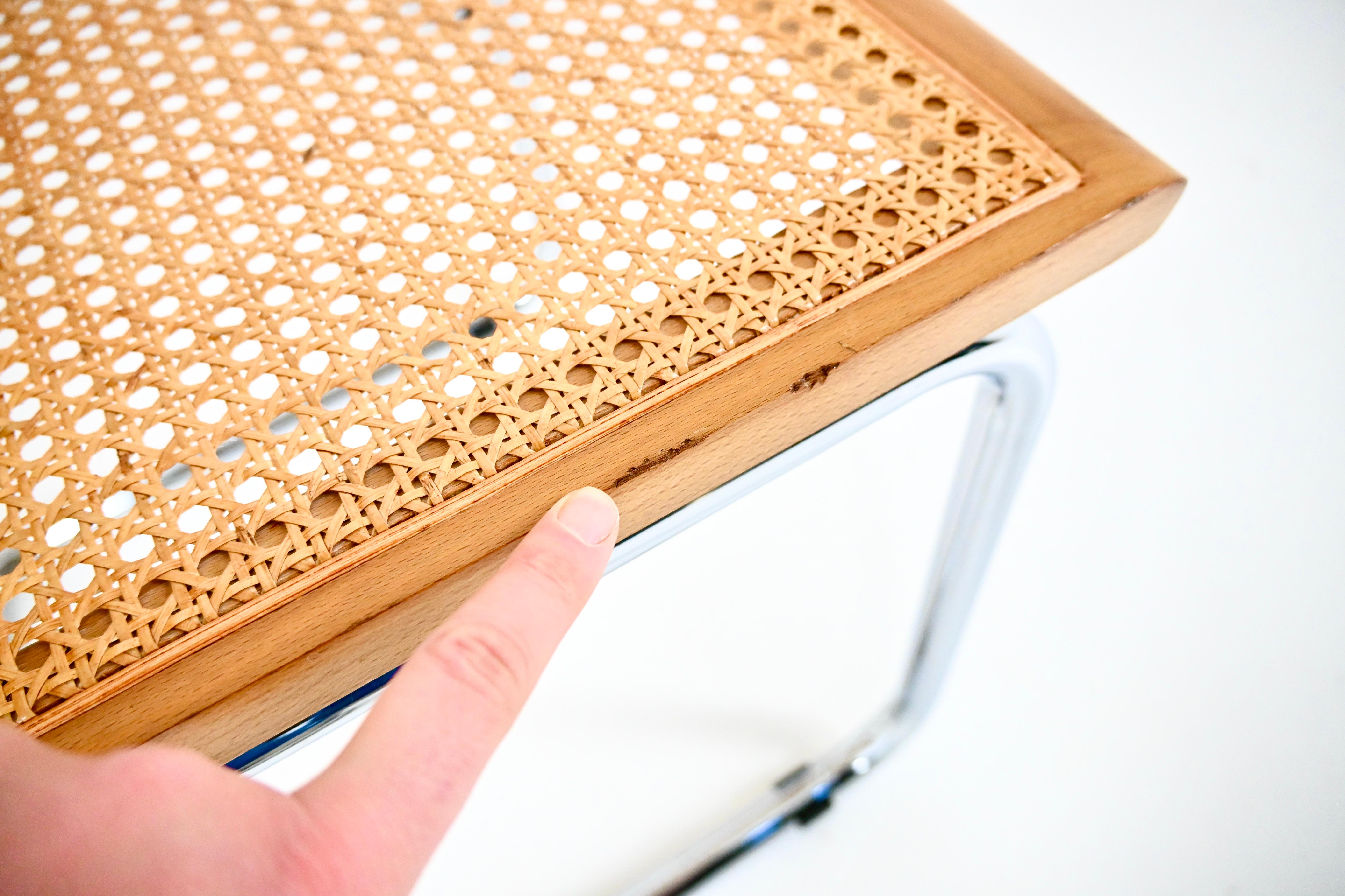 Sedie da pranzo stile B32 di Marcel Breuer, set di 6 pezzi in vendita 2