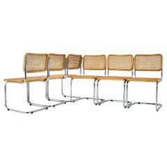 Dining Chairs Style B32 by Marcel Breuer Set of 6