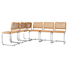 Dining Chairs Style B32 by Marcel Breuer, Set of 6