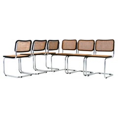 Dining Chairs Style B32 by Marcel Breuer, Set of 6