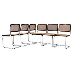 Dining Chairs Style B32 by Marcel Breuer, Set of 6