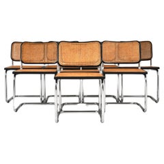 Dining Chairs Style B32 by Marcel Breuer Set of 8