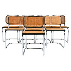 Dining Chairs Style B32 by Marcel Breuer, Set of 8