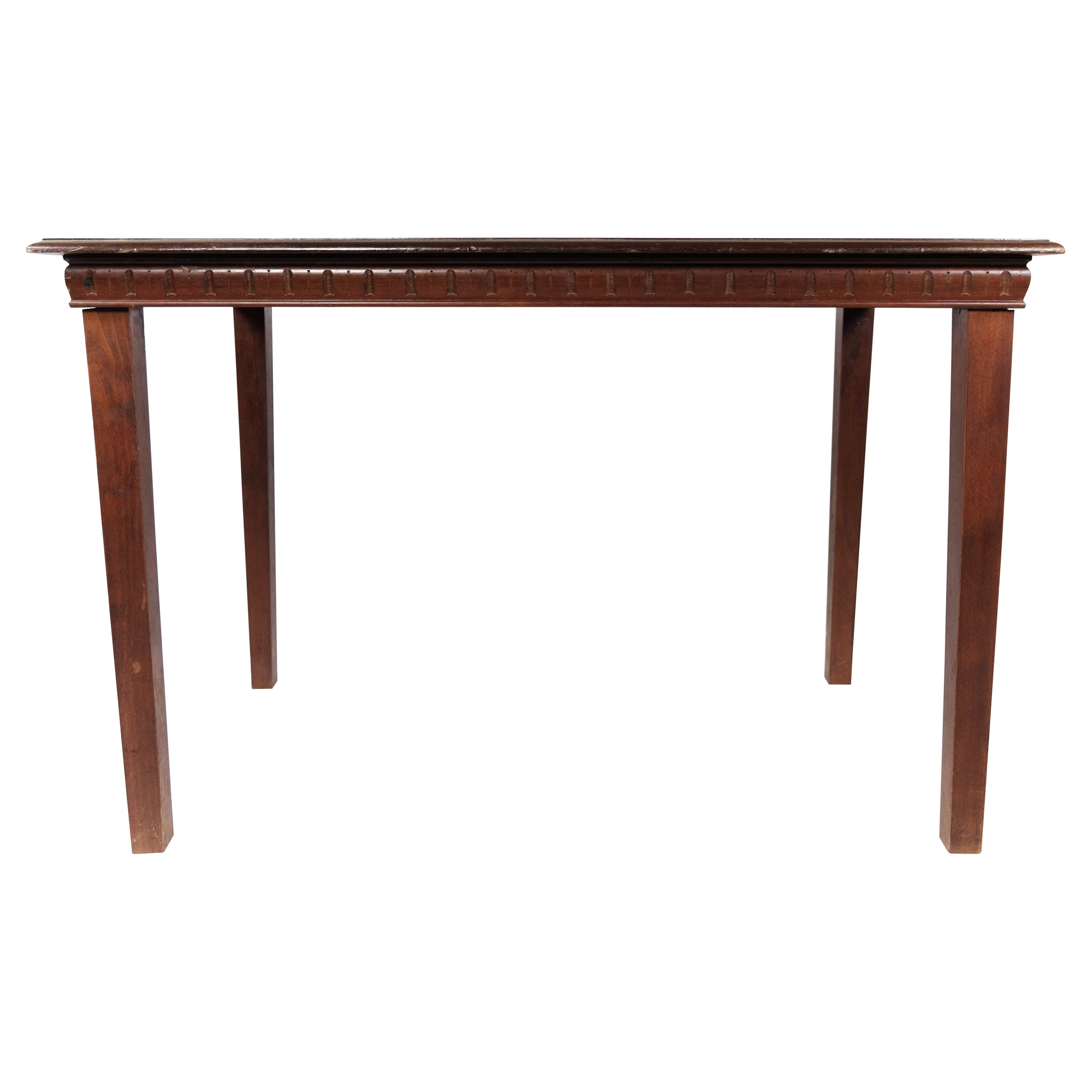 Dining/Coffee Table Made In Walnut From 1890s
