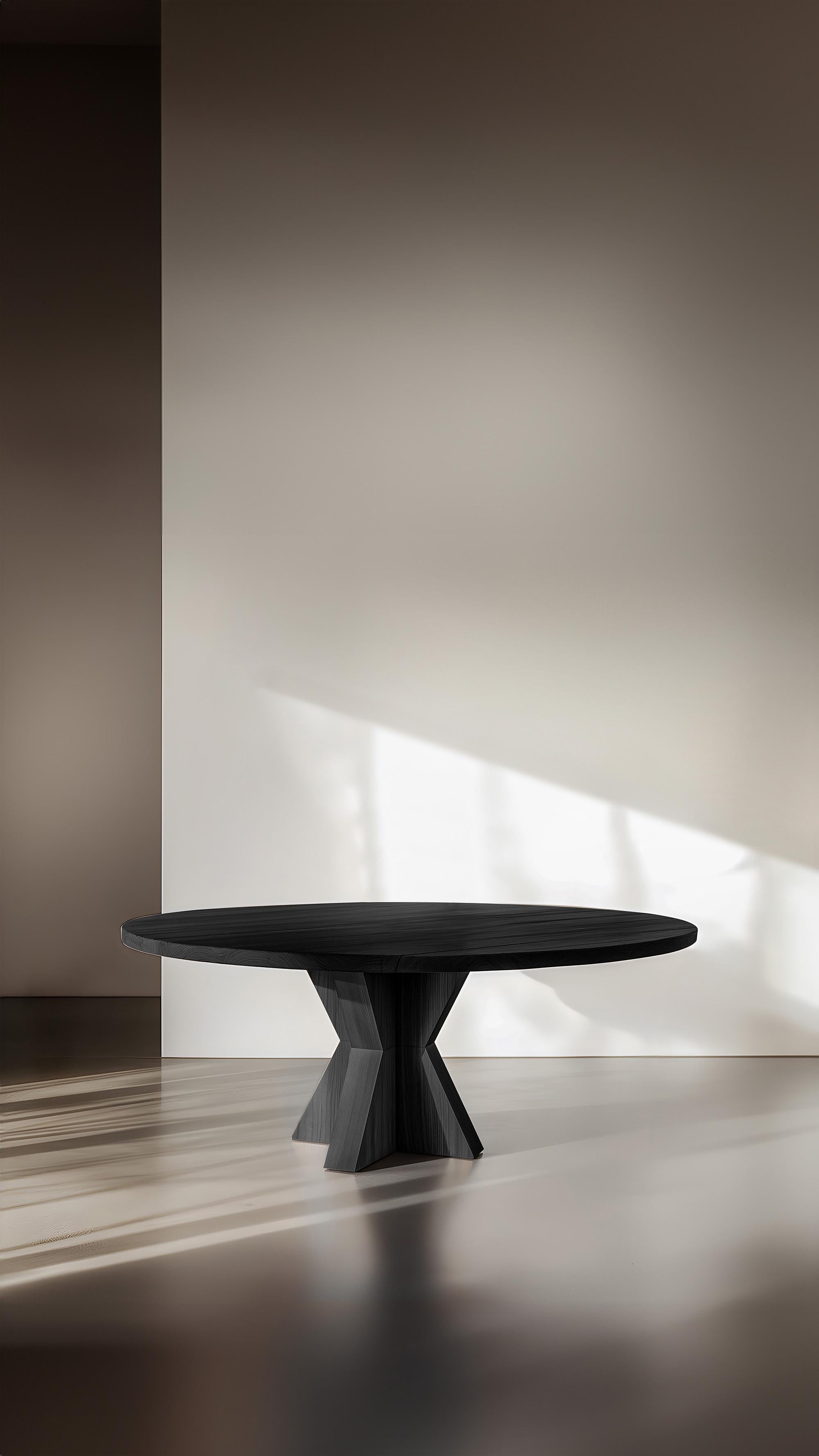 Dining Delight, tables de salle à manger Socle en bois massif par NONO No30 Neuf - En vente à Ciudad de México, CDMX