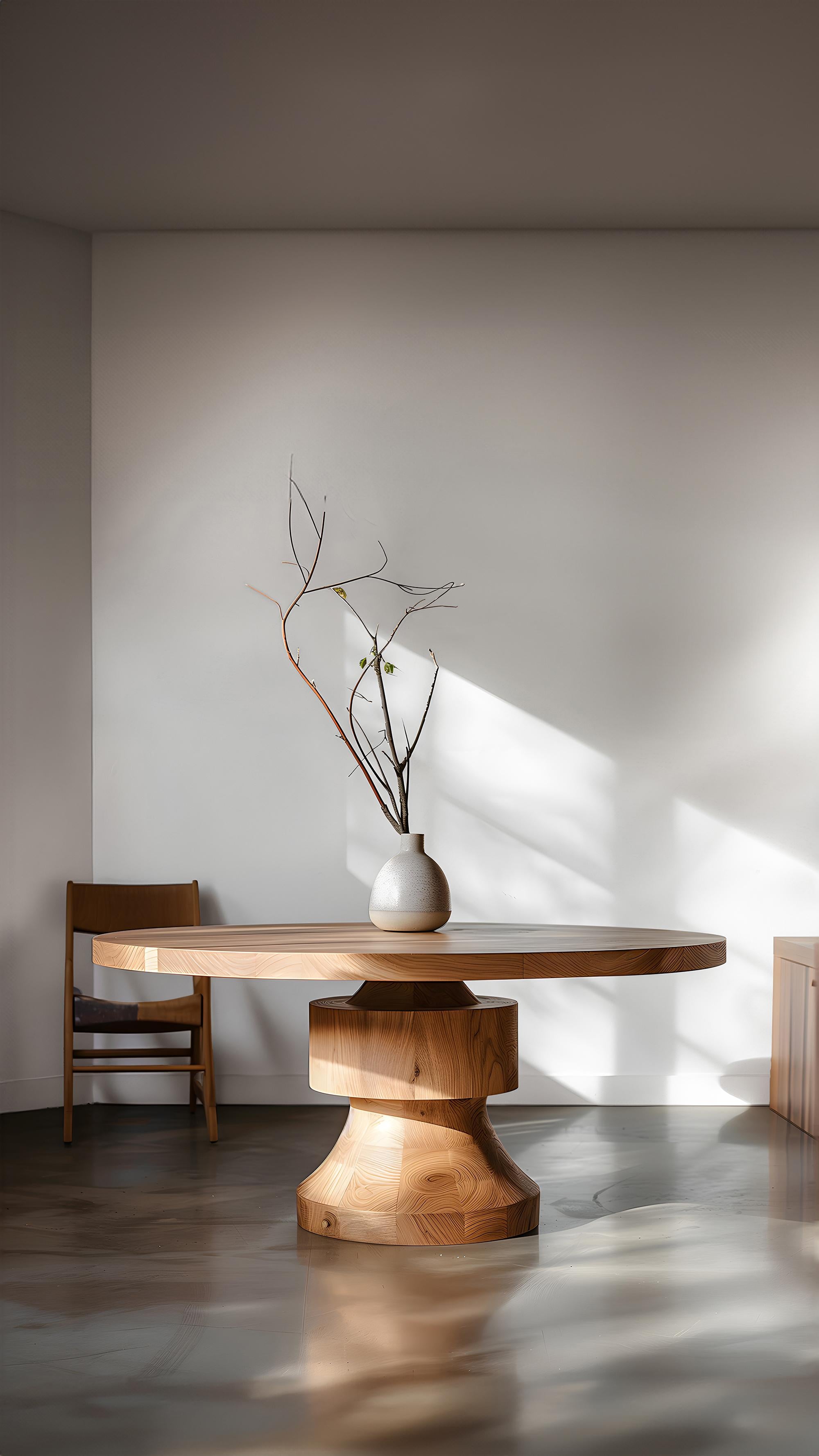 XXIe siècle et contemporain Elegance No06, Tables de salle à manger Socle, Craft by NONO en vente