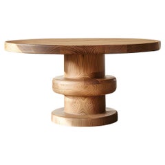 Dining Elegance No06, Socle Dining Room Tables, Crafted by NONO