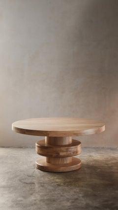 Elegance No06, Tables de salle à manger Socle, Rosa Morada Wood by NONO