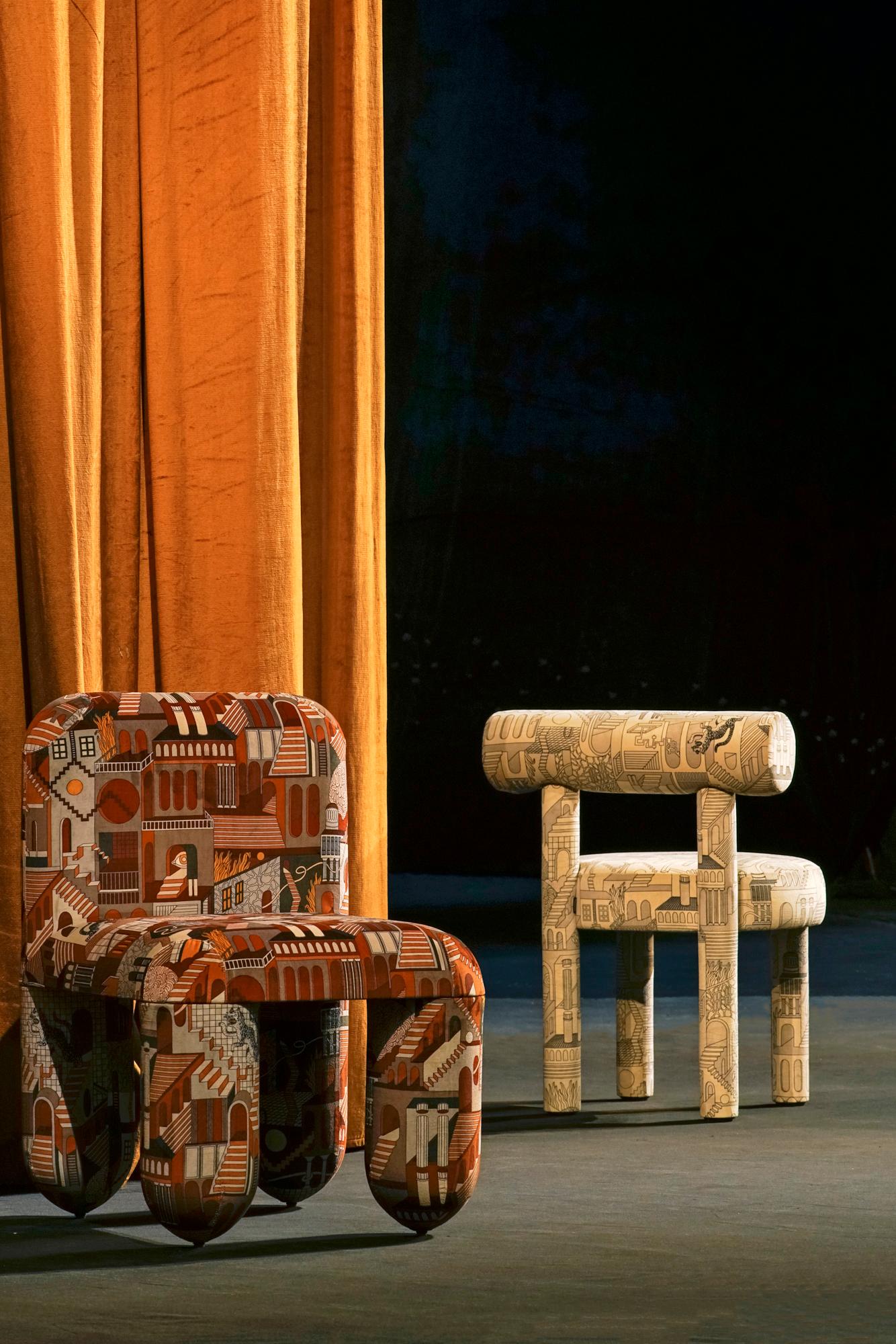 Dining Gropius Chair CS1 Artistry Edition in Patience & Gough velvet by Noom im Zustand „Neu“ im Angebot in Paris, FR