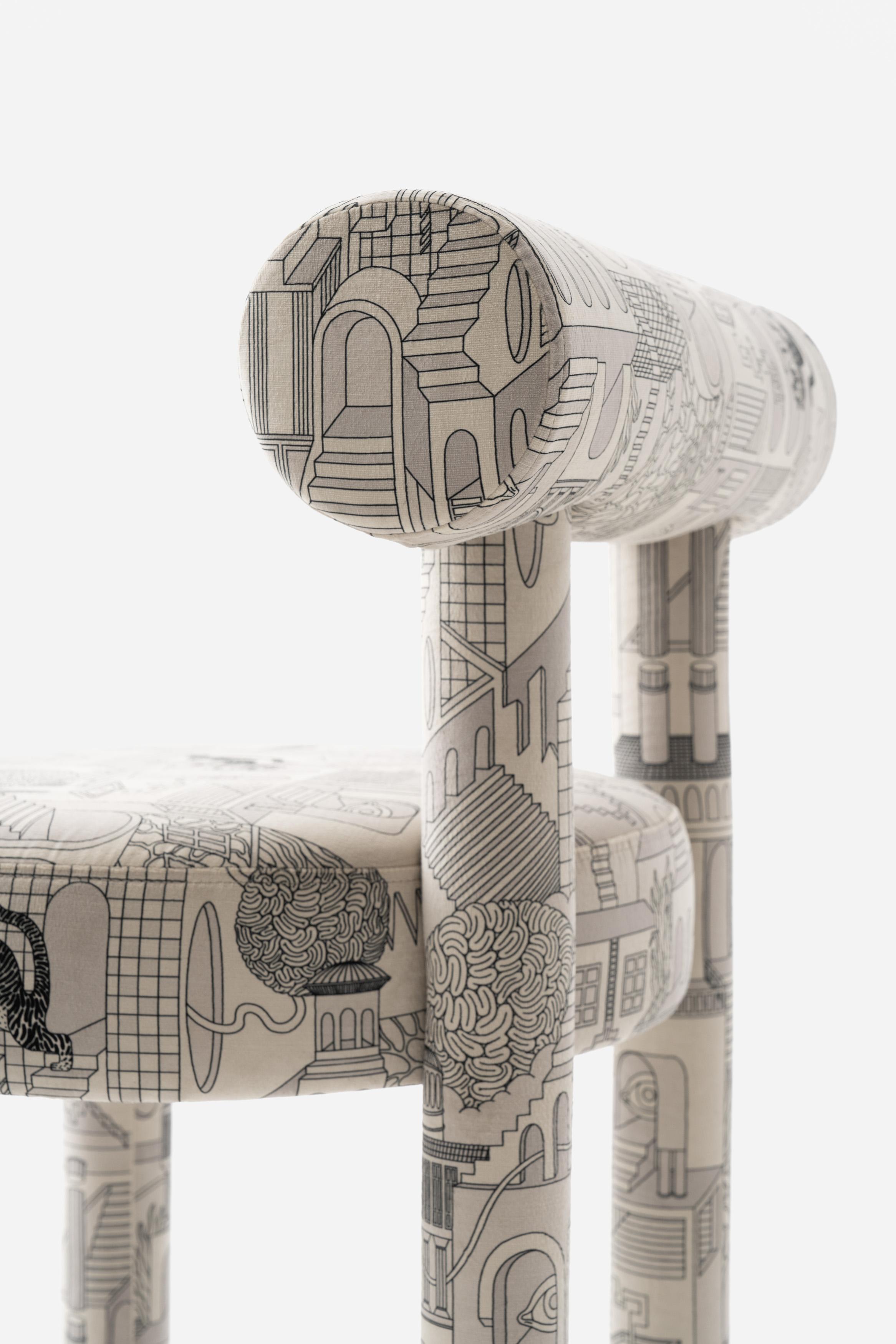 Dining Gropius Chair CS1 Artistry Edition in Patience & Gough velvet by Noom (21. Jahrhundert und zeitgenössisch) im Angebot