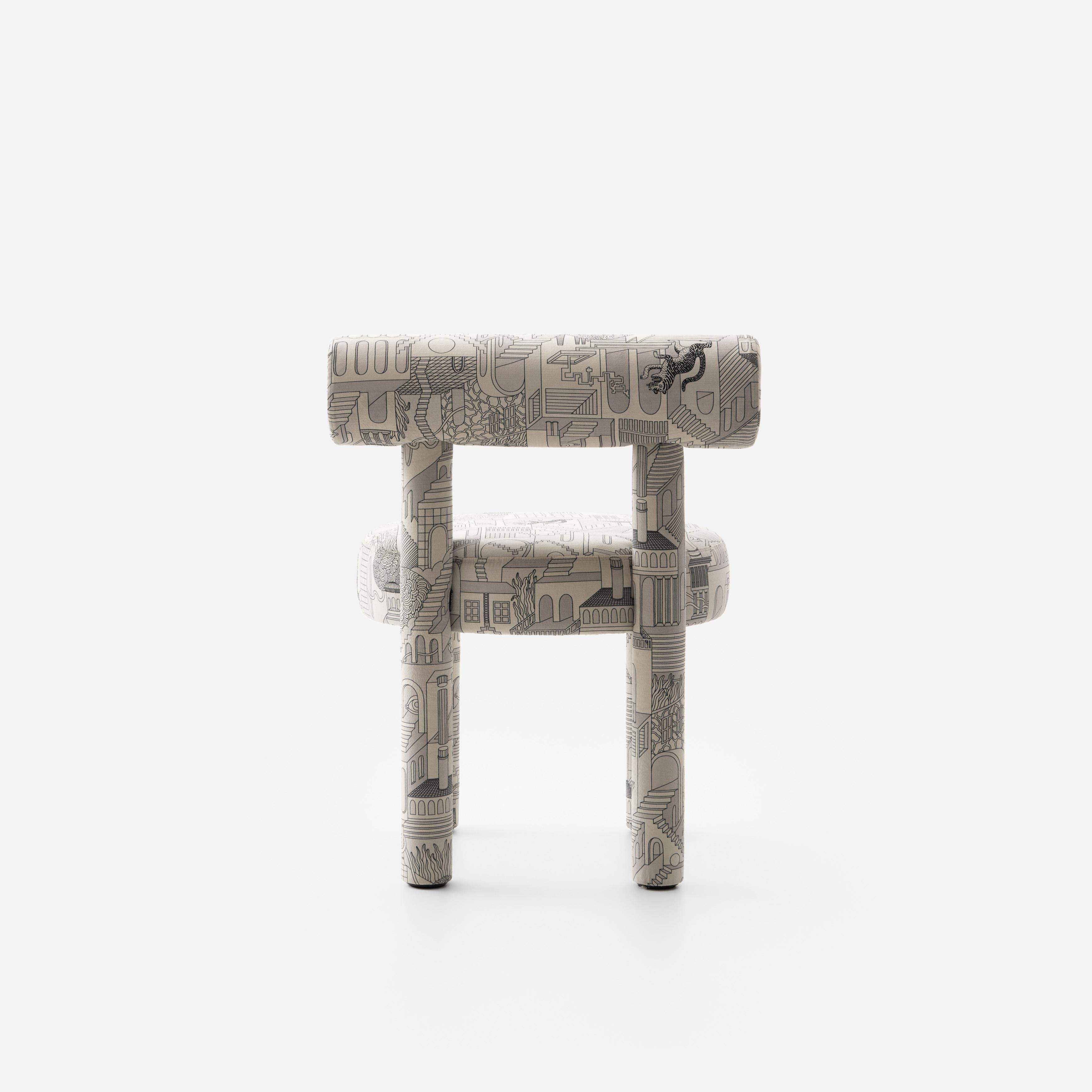 Dining Gropius Chair CS1 Artistry Edition in Patience & Gough velvet by Noom (Stoff) im Angebot