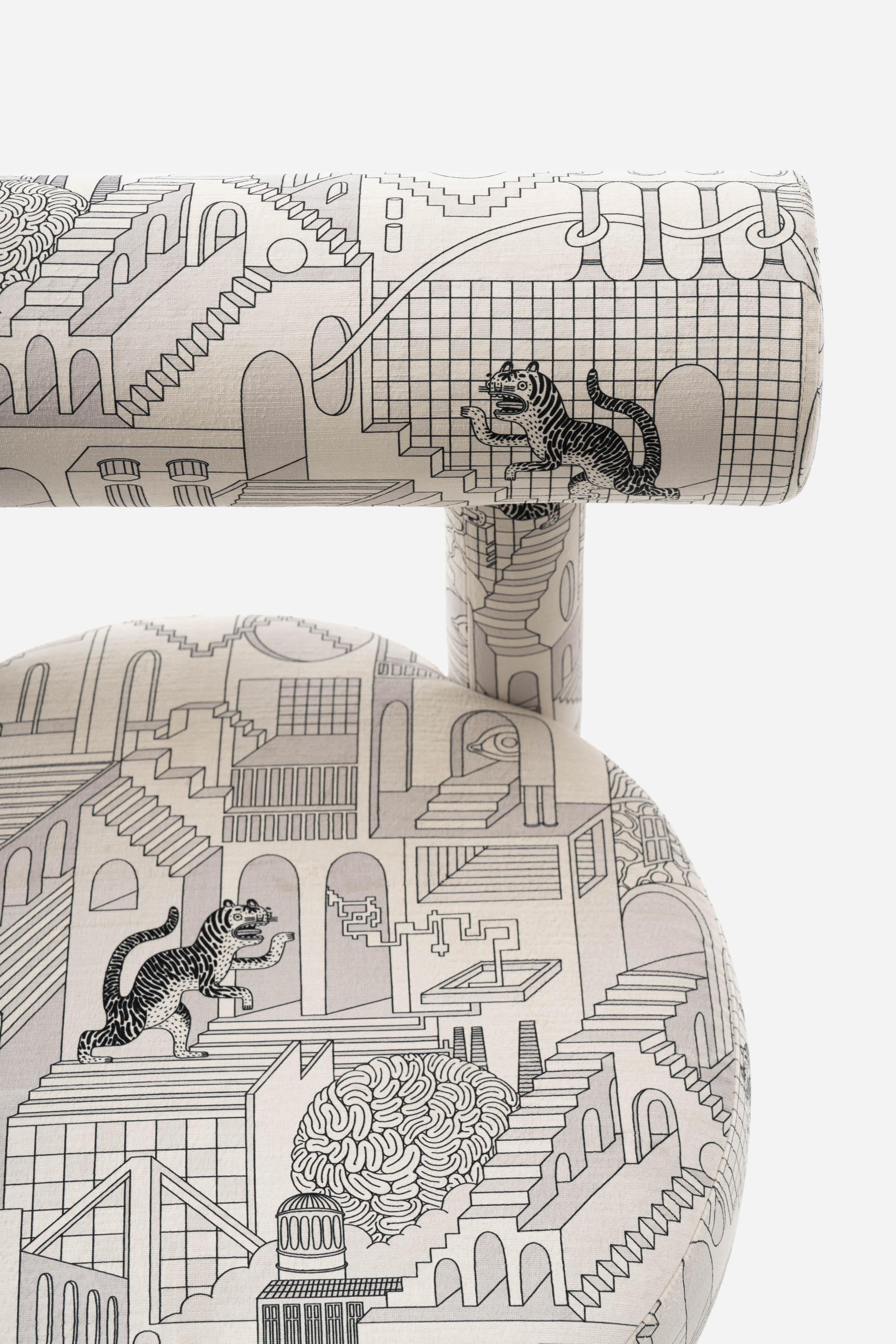 Dining Gropius Chair CS1 Artistry Edition in Patience & Gough velvet by Noom im Angebot 1