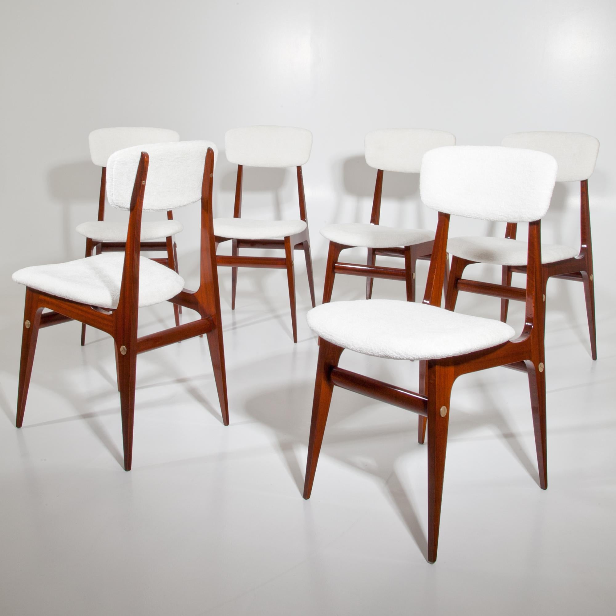 Dining Group, Attributed to Ico Parisi, Italy, Mid-20th Century In Good Condition In Greding, DE