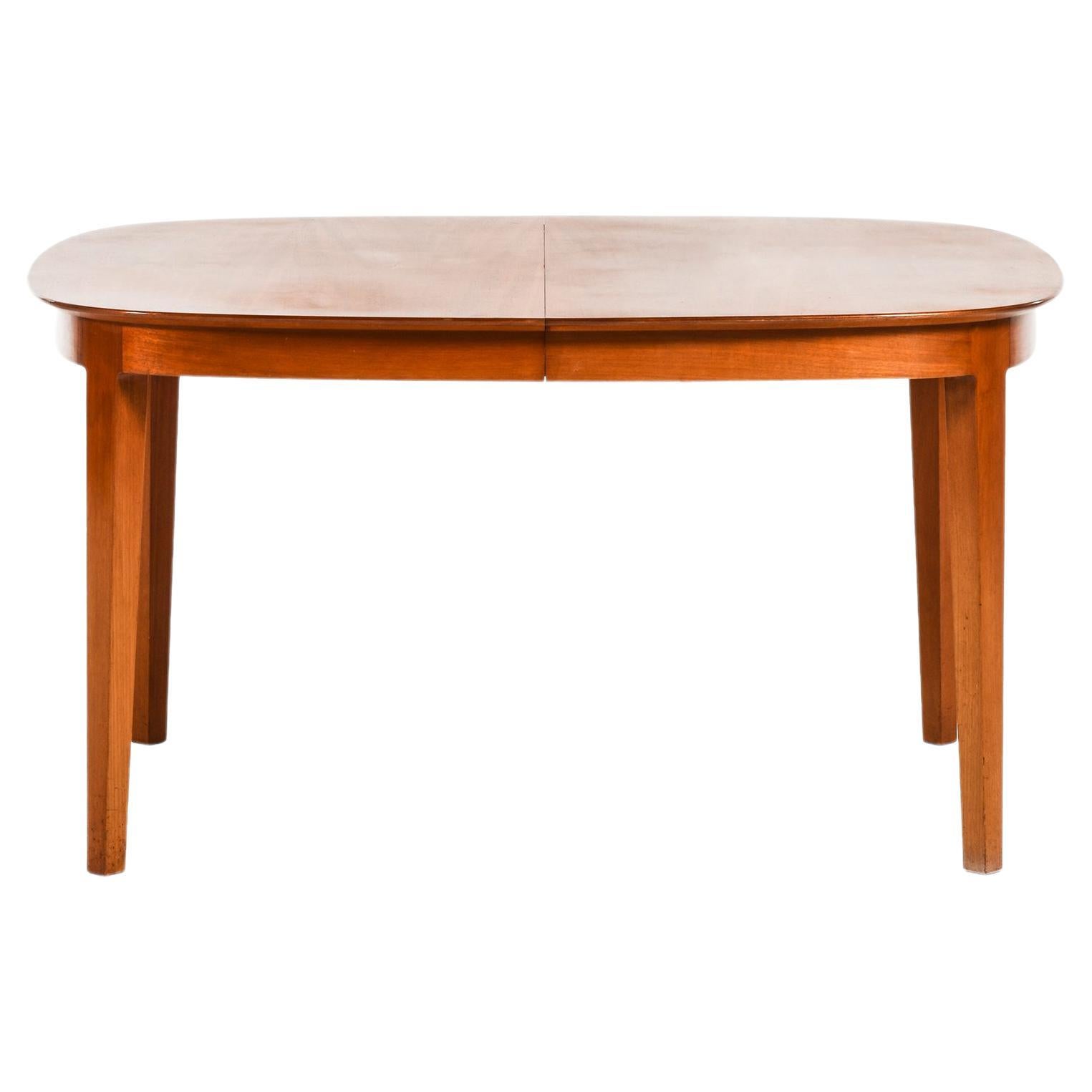 Dining in Mahogany and Stained Pine by Frits Henningsen, 1940's For Sale