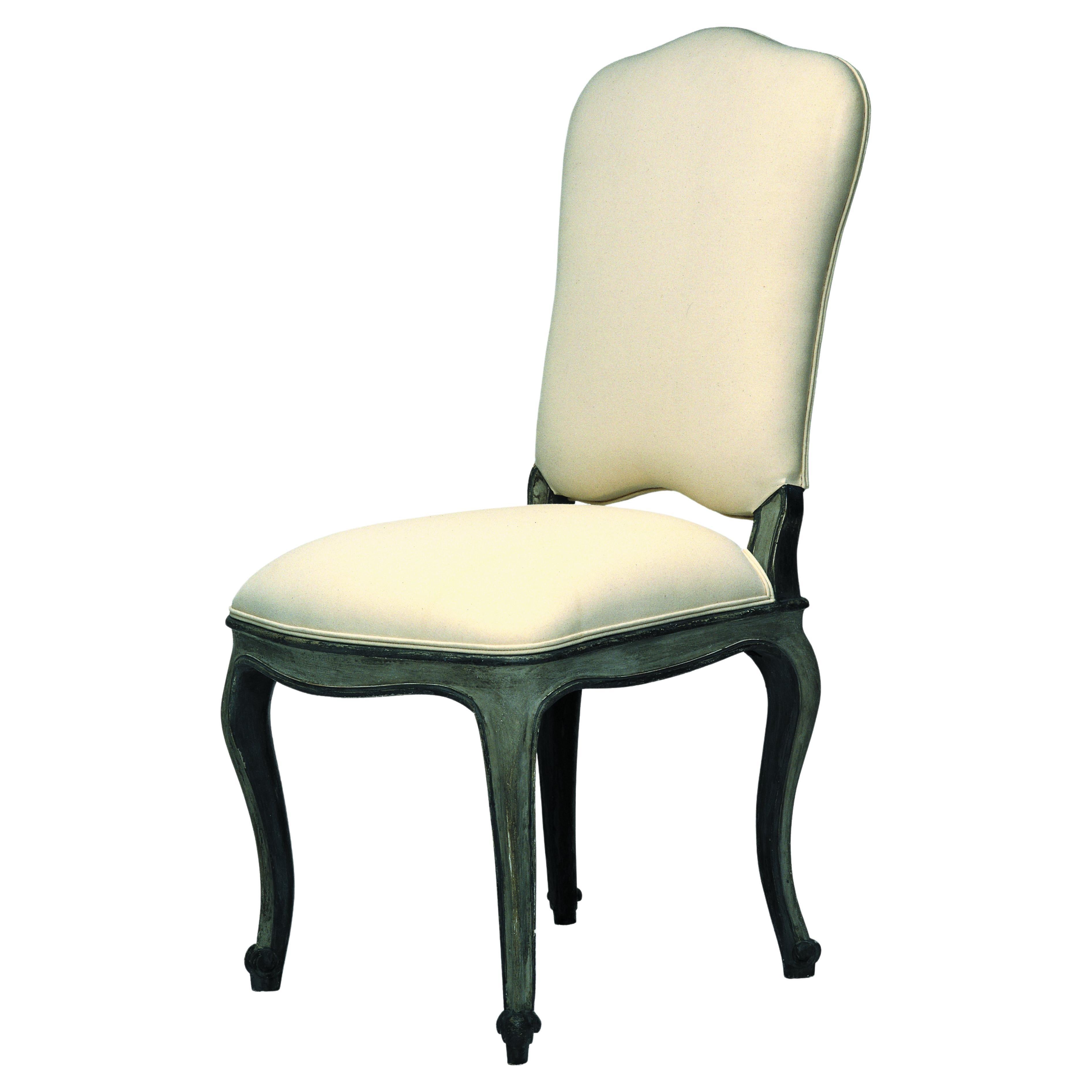 Dining Italian Style Chair with Cabriole Legs For Sale